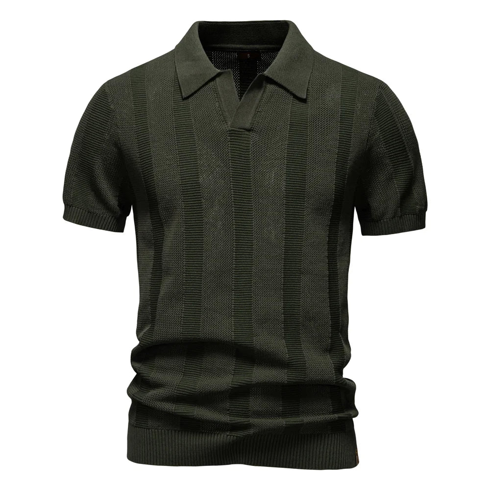Jornak™ | Elegant stripete polo