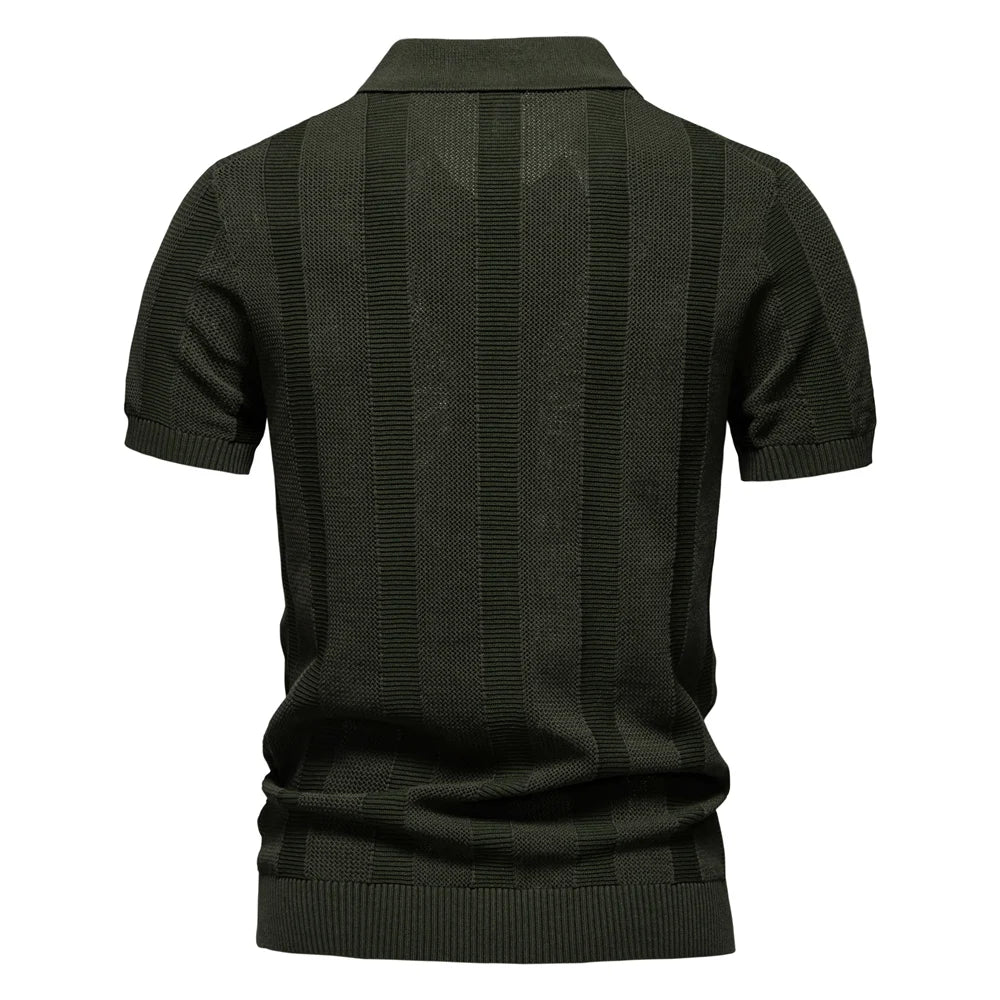 Jornak™ | Elegant stripete polo