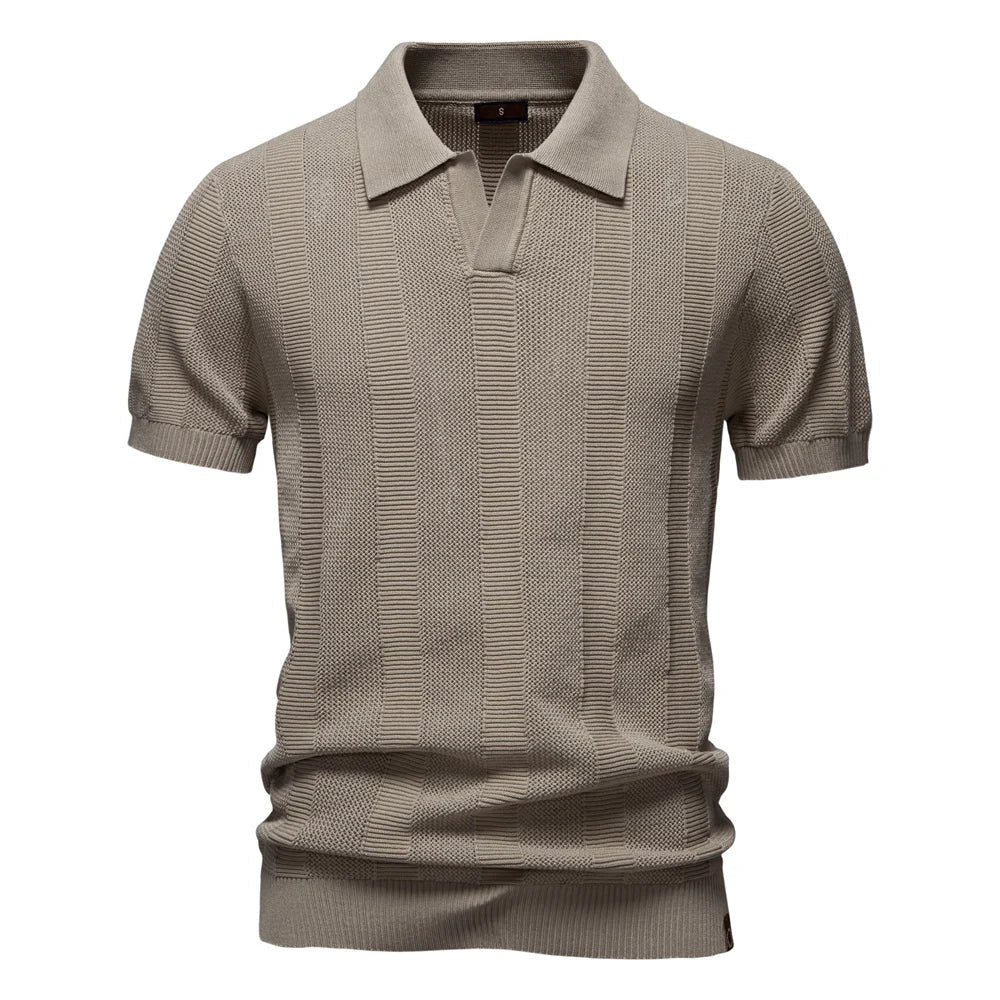 Jornak™ | Elegant stripete polo